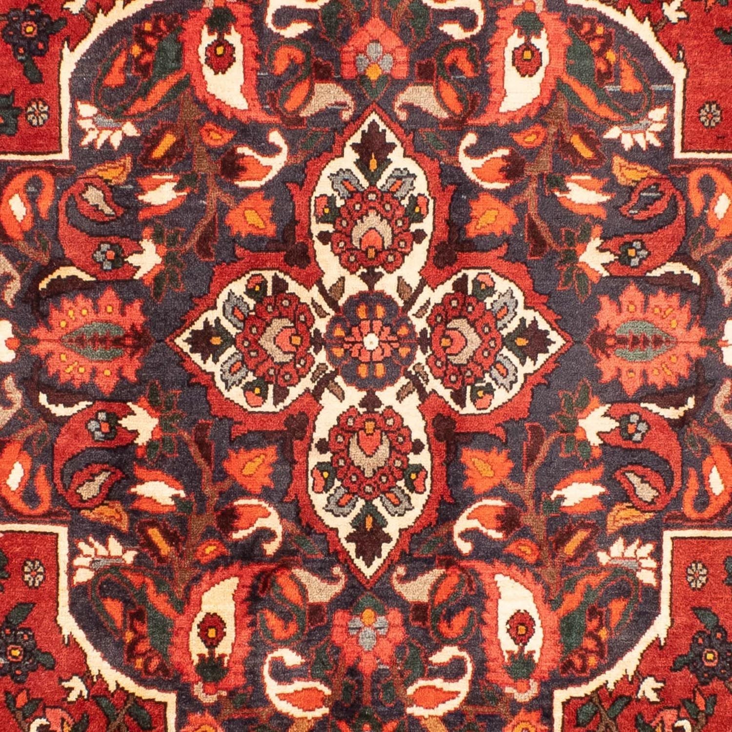Persisk tæppe - Nomadisk - 300 x 207 cm - rød