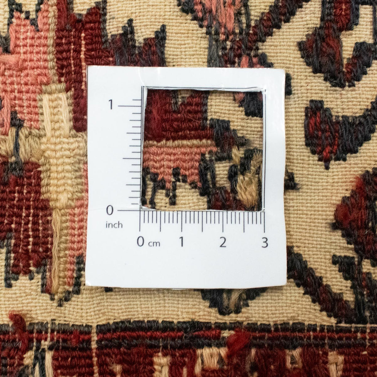 Kelim-tæppe - orientalsk - 185 x 148 cm - flerfarvet