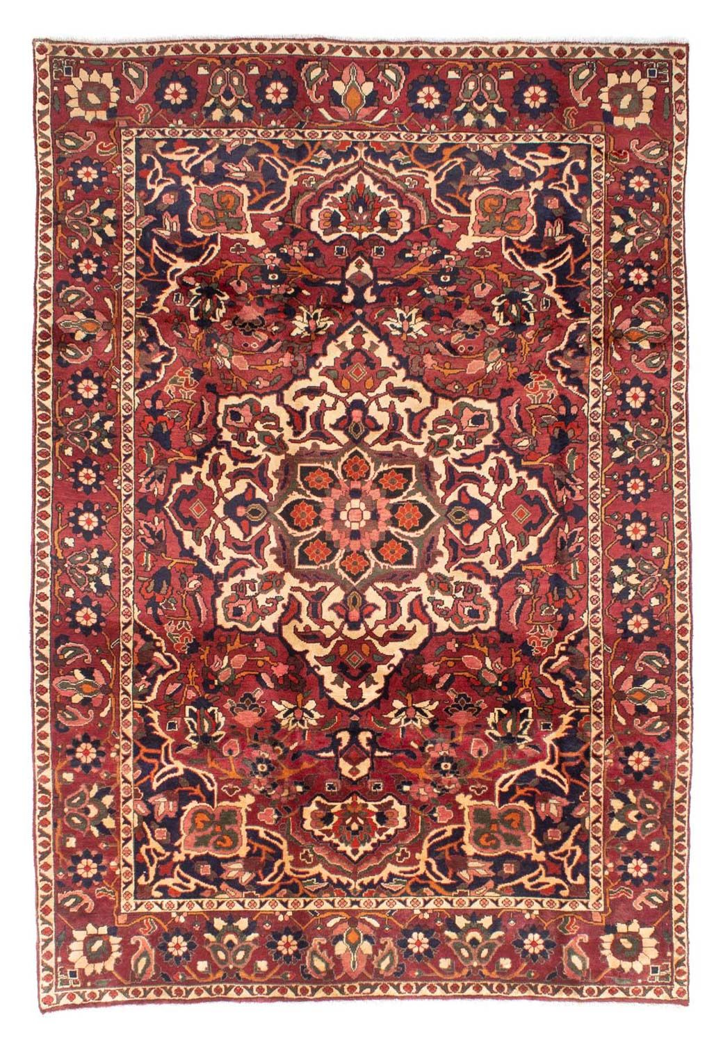Persisk tæppe - Nomadisk - 306 x 208 cm - rød