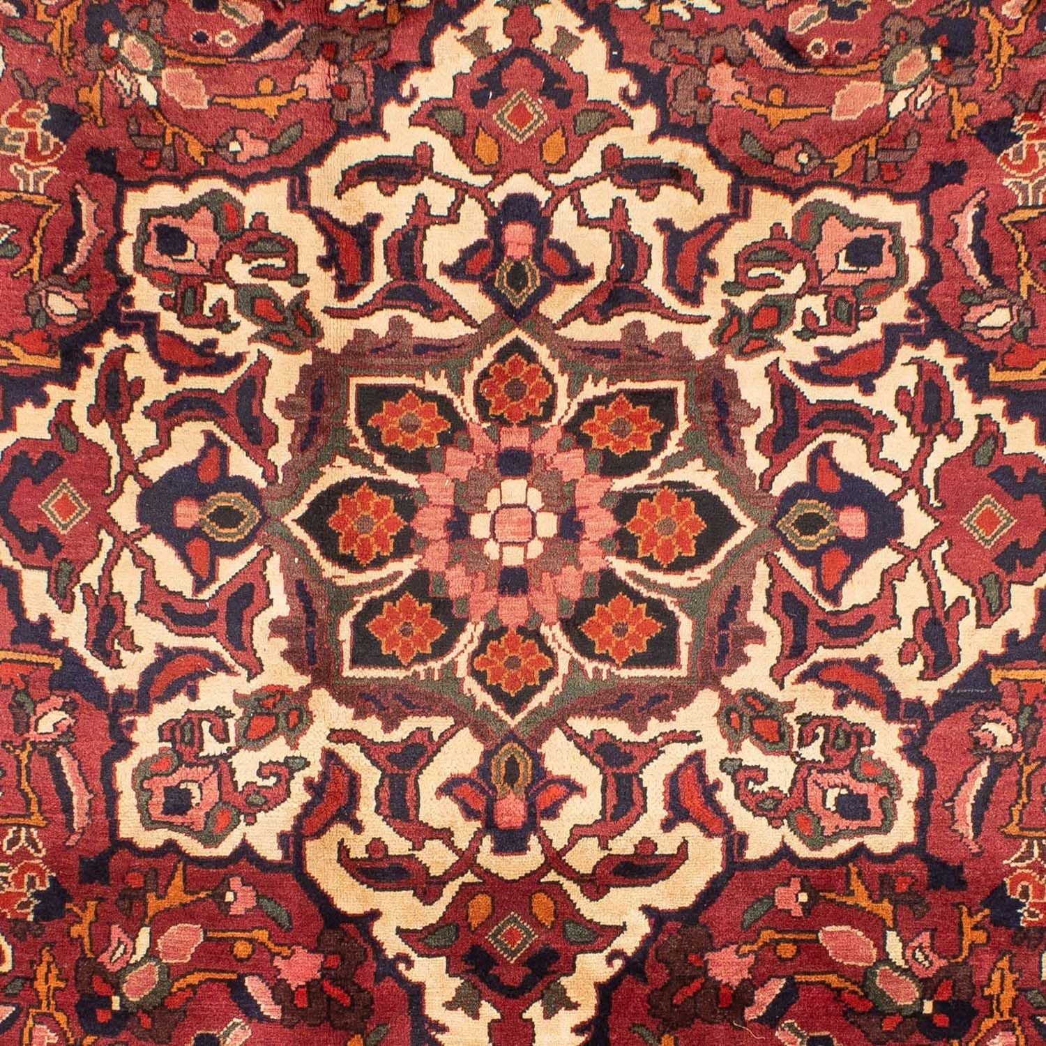 Persisk tæppe - Nomadisk - 306 x 208 cm - rød