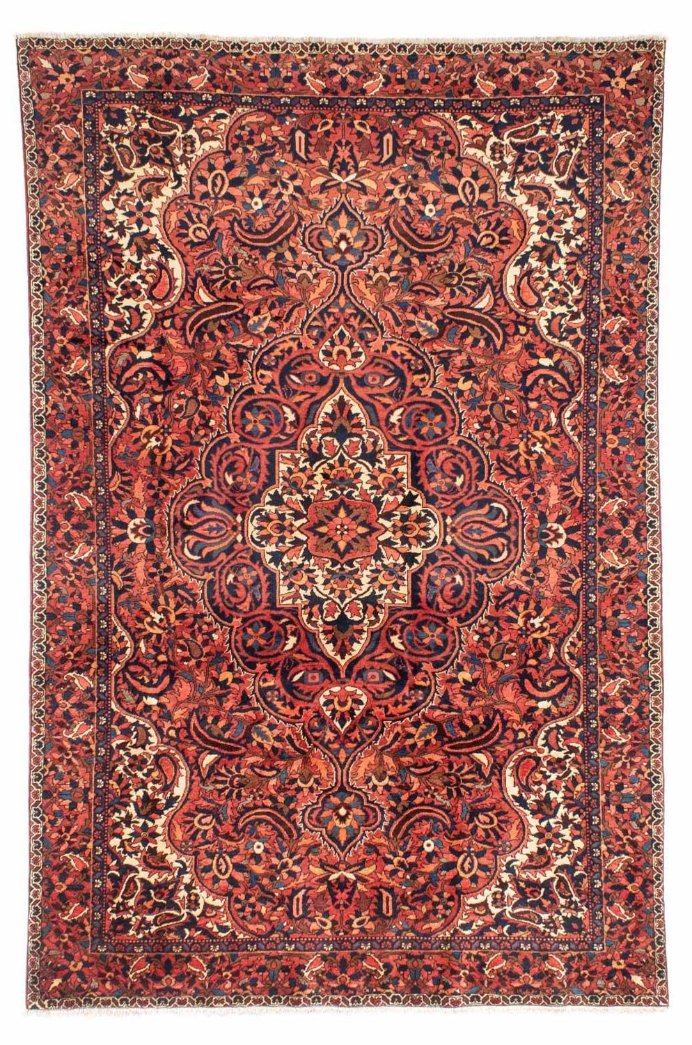 Persisk tæppe - Nomadisk - 322 x 205 cm - rød