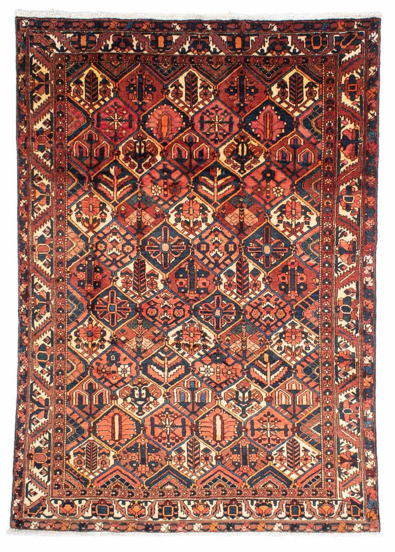 Persisk tæppe - Nomadisk - 313 x 209 cm - lysrød
