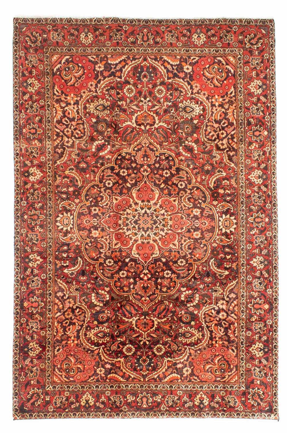 Persisk tæppe - Nomadisk - 297 x 224 cm - rød
