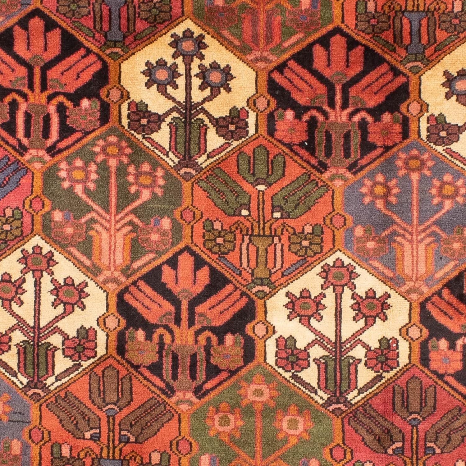 Persisk tæppe - Nomadisk - 297 x 205 cm - brun