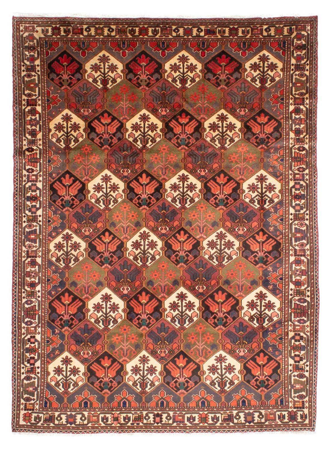 Persisk tæppe - Nomadisk - 287 x 207 cm - brun