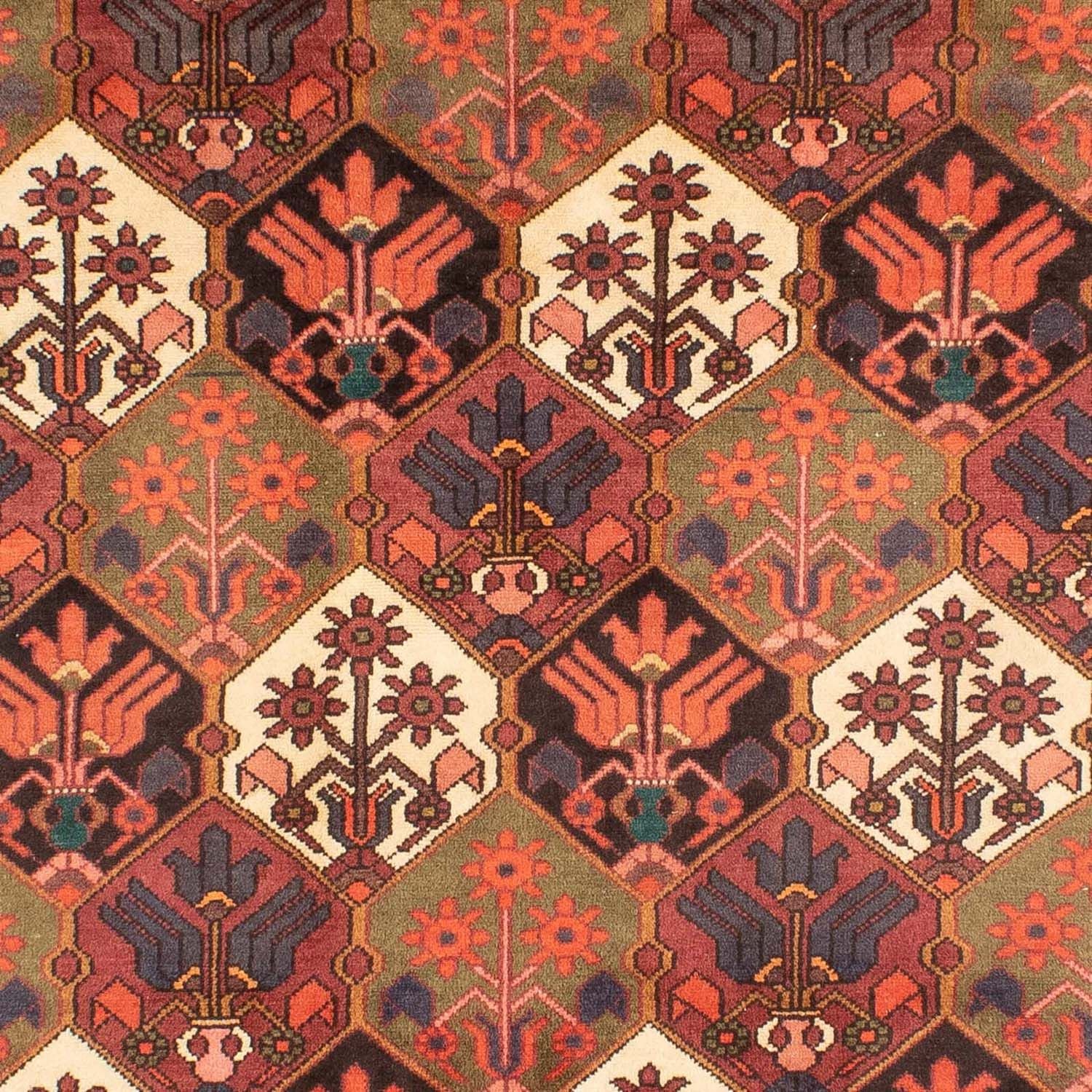 Persisk tæppe - Nomadisk - 287 x 207 cm - brun