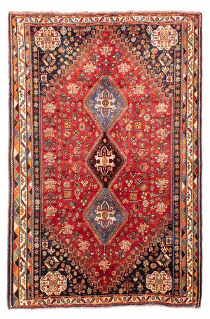 Persisk tæppe - Nomadisk - 280 x 183 cm - rød