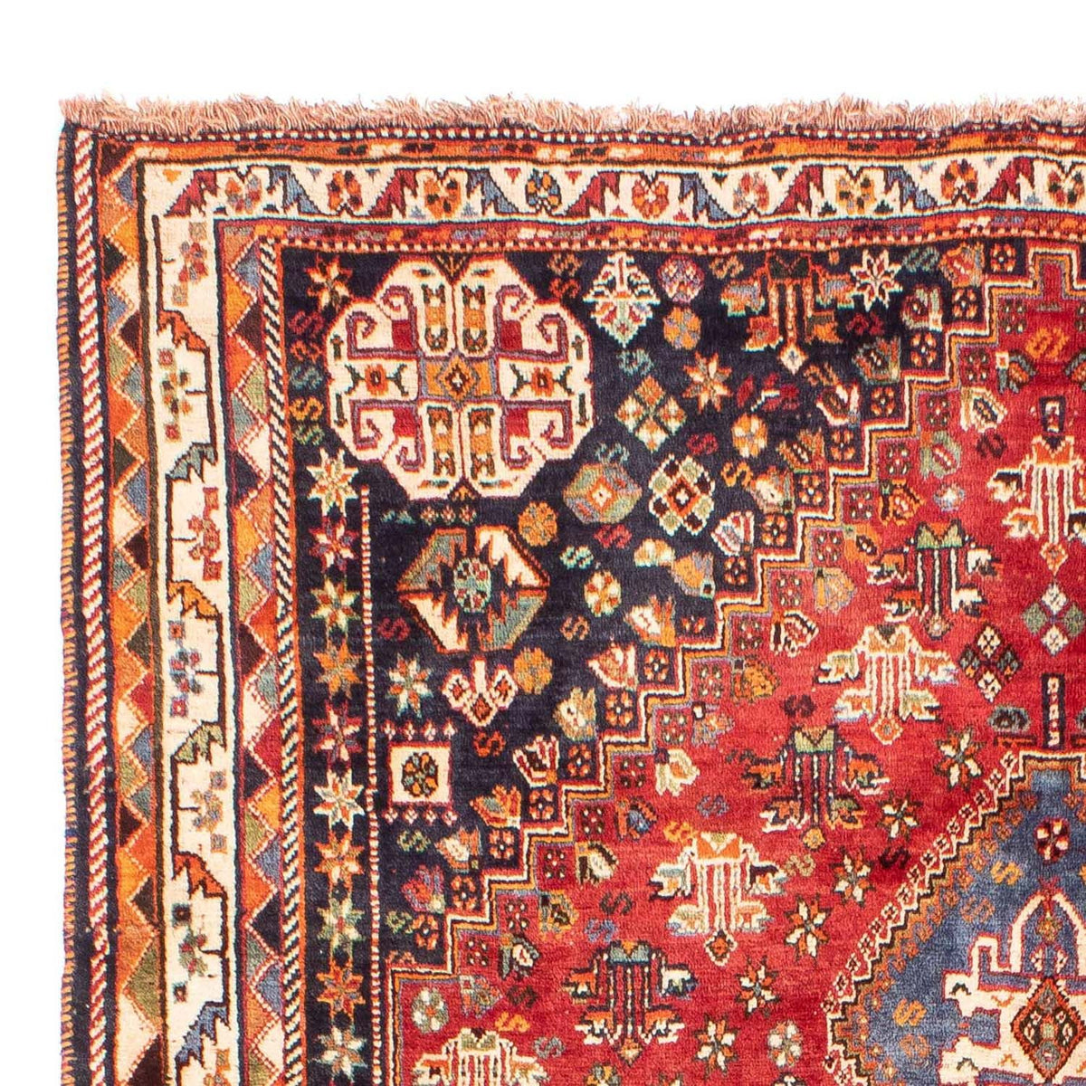 Persisk tæppe - Nomadisk - 280 x 183 cm - rød