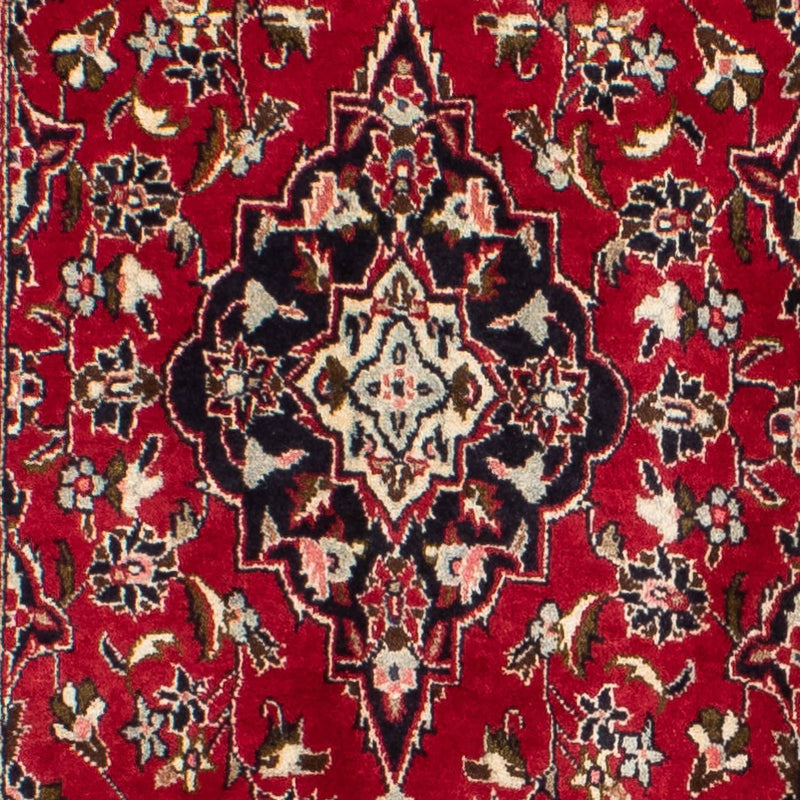 Løber Persisk tæppe - Keshan - 340 x 98 cm - mørkerød