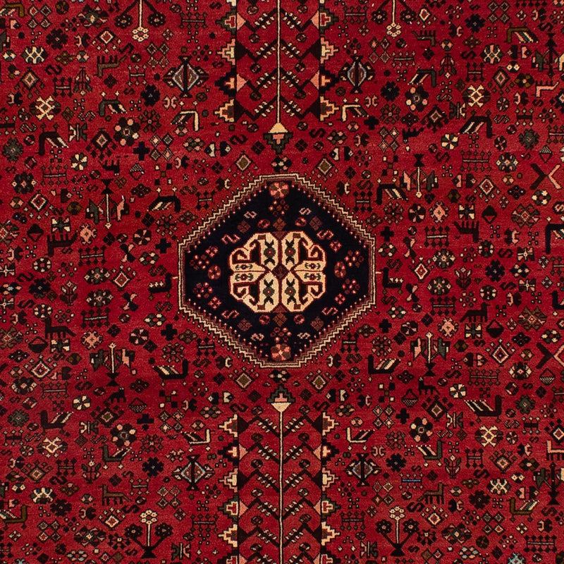 Persisk tæppe - Nomadisk - 300 x 200 cm - mørkerød