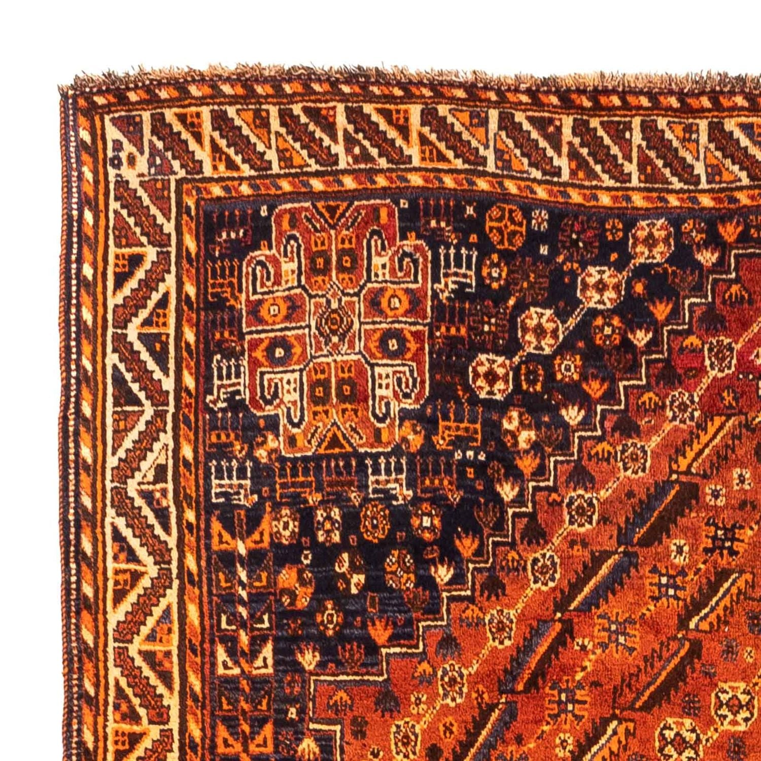 Persisk tæppe - Nomadisk - 260 x 163 cm - rust
