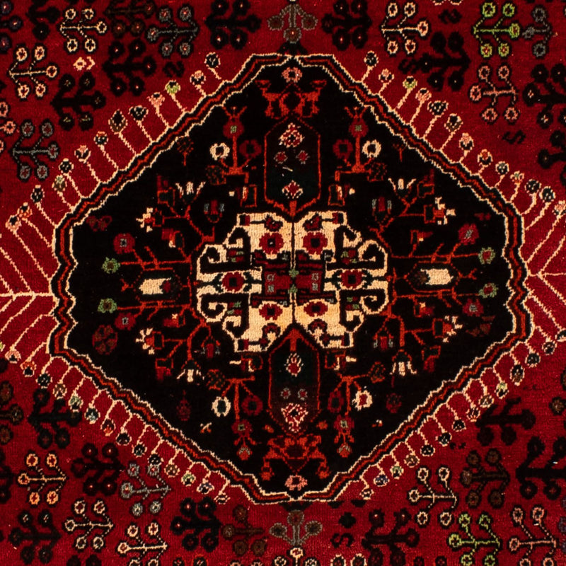 Persisk tæppe - Nomadisk - 303 x 212 cm - mørkerød