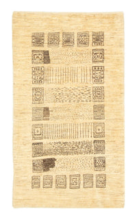 Gabbeh-tæppe - Persisk - 150 x 87 cm - beige