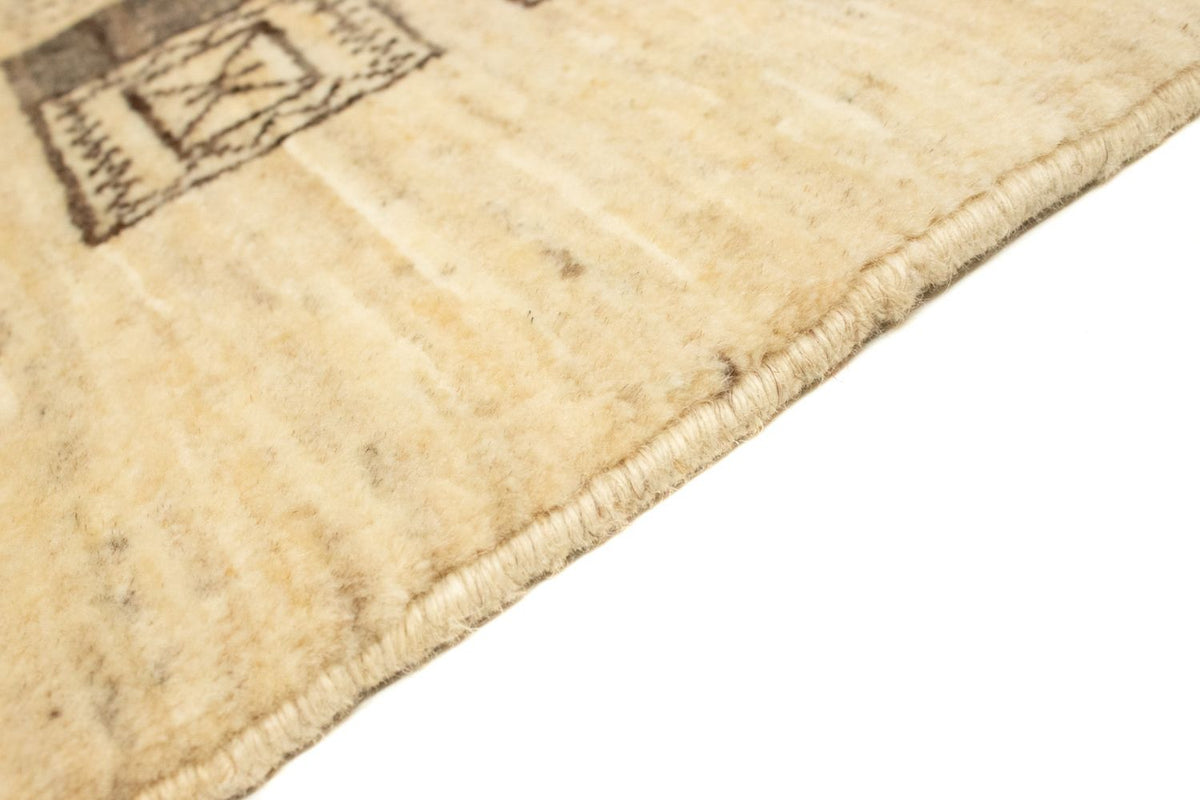 Gabbeh-tæppe - Persisk - 150 x 87 cm - beige