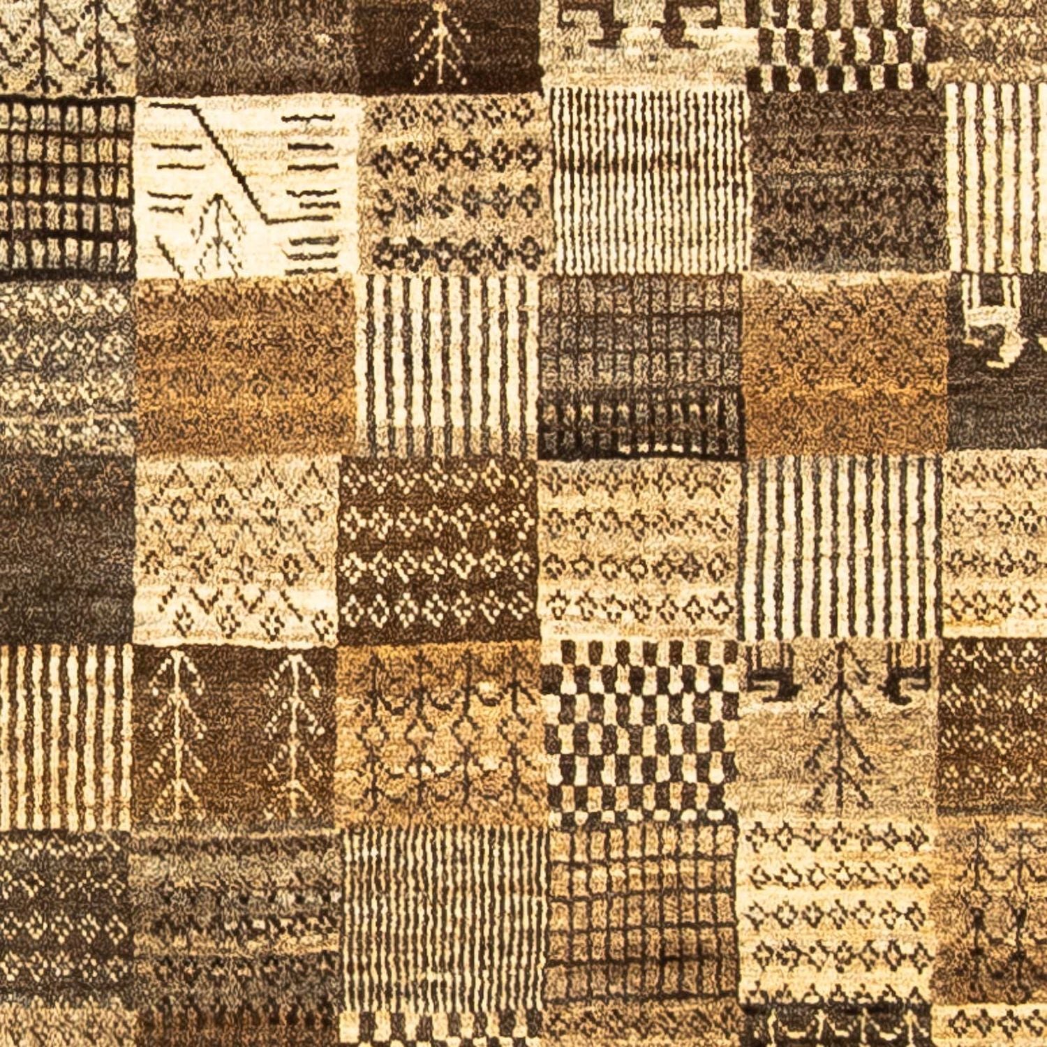 Gabbeh Tæppe - Loribaft Persisk - 142 x 100 cm - flerfarvet