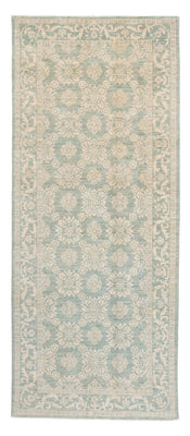 Løber Persisk tæppe - Tabriz - 297 x 125 cm - beige
