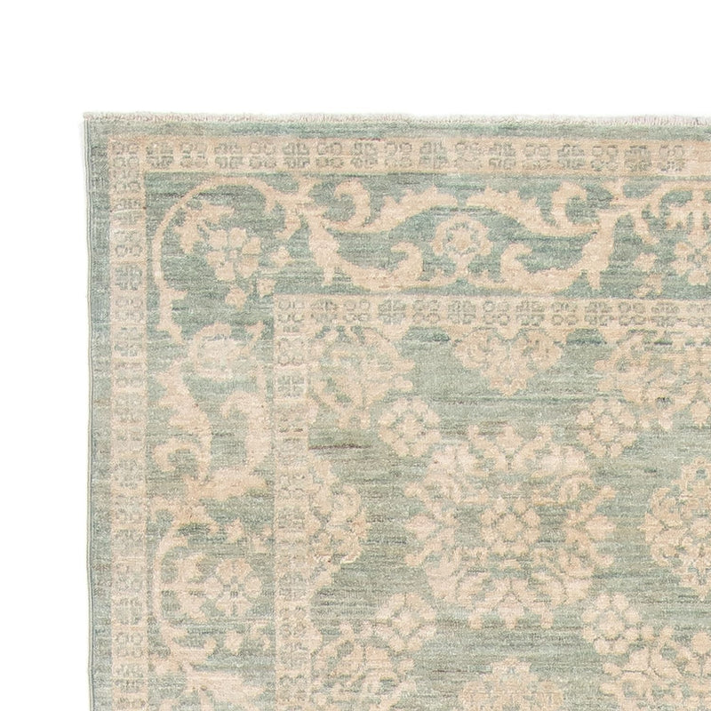 Løber Persisk tæppe - Tabriz - 297 x 125 cm - beige