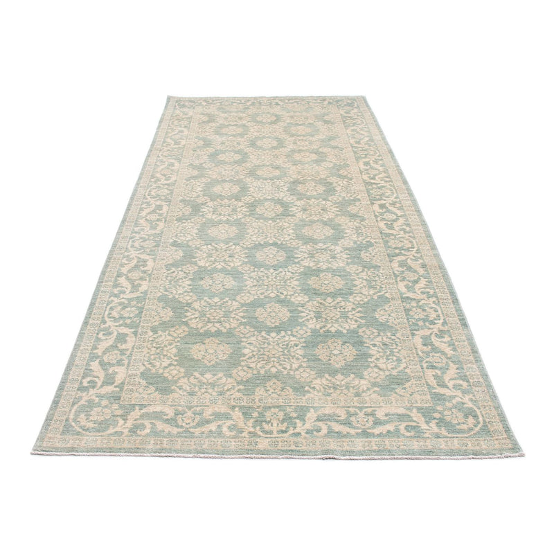 Løber Persisk tæppe - Tabriz - 297 x 125 cm - beige