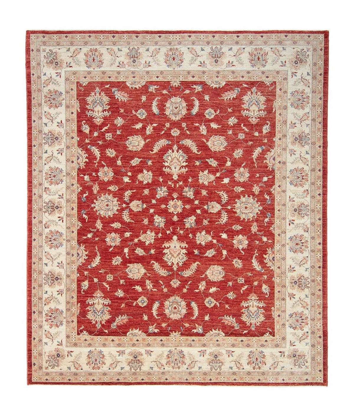 Ziegler Carpet - 295 x 250 cm - mørkerød