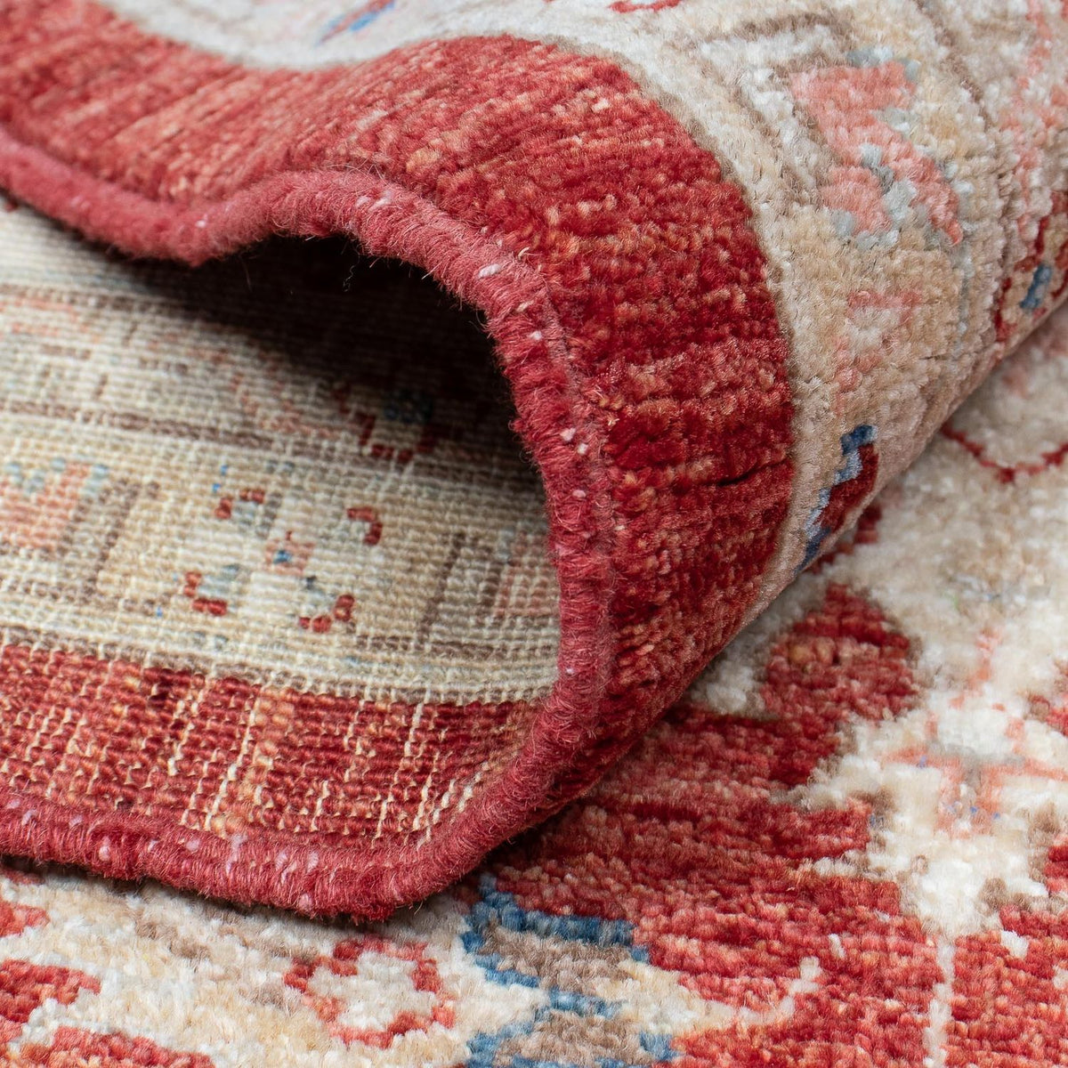 Ziegler Carpet - 295 x 250 cm - mørkerød