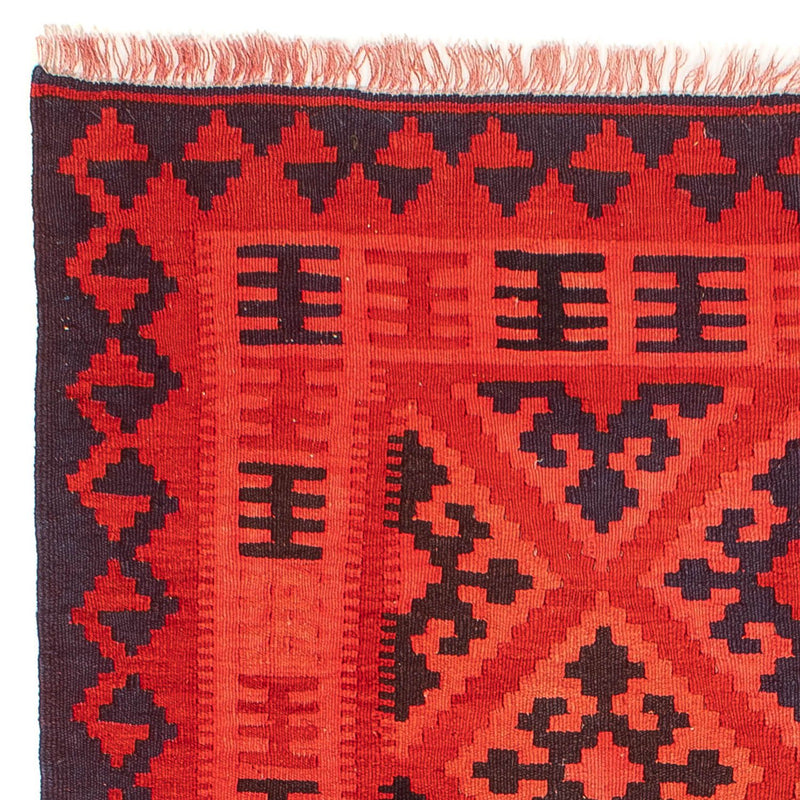 Kelim-tæppe - orientalsk - 210 x 151 cm - rød