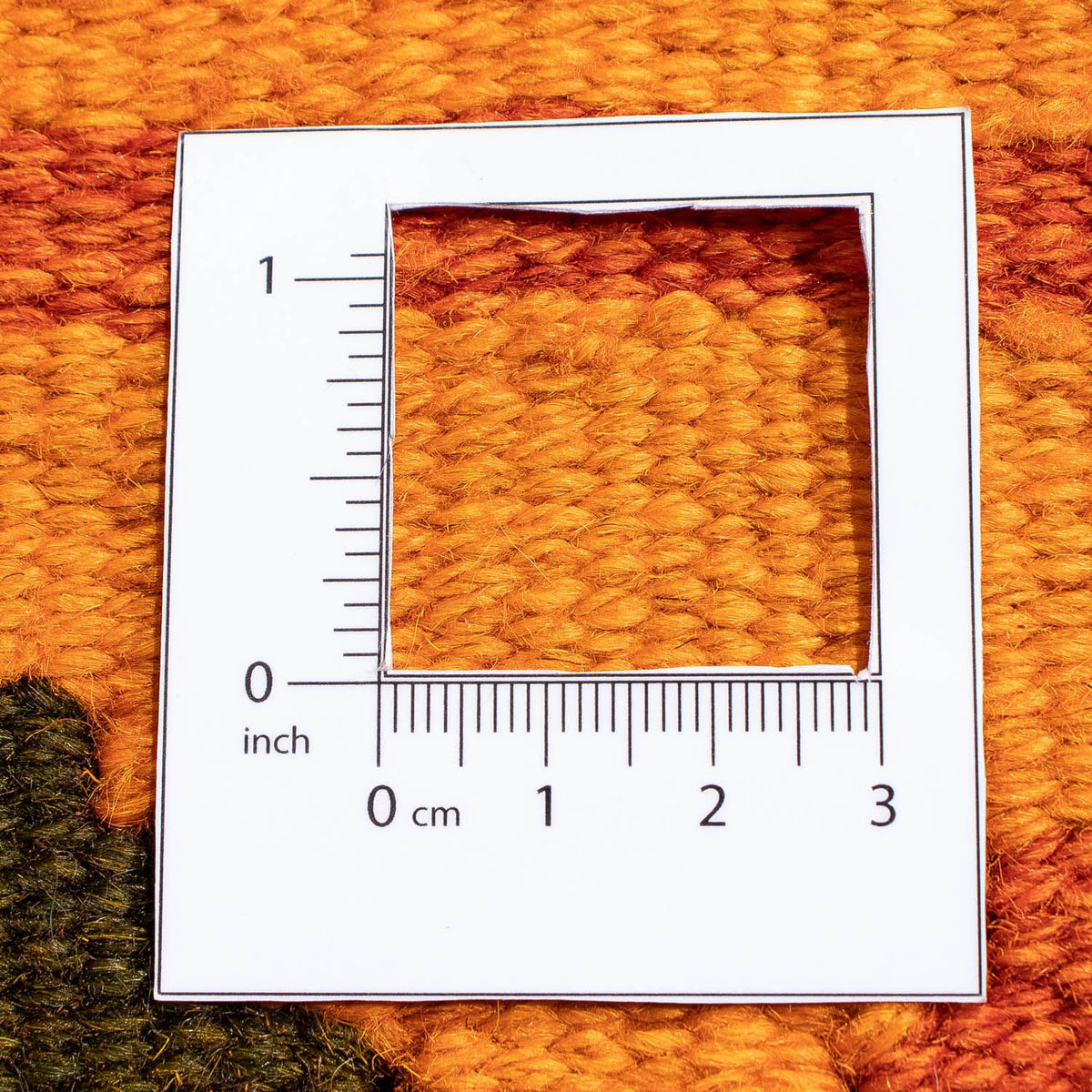 Kelim-tæppe - orientalsk - 195 x 152 cm - mørkebrun