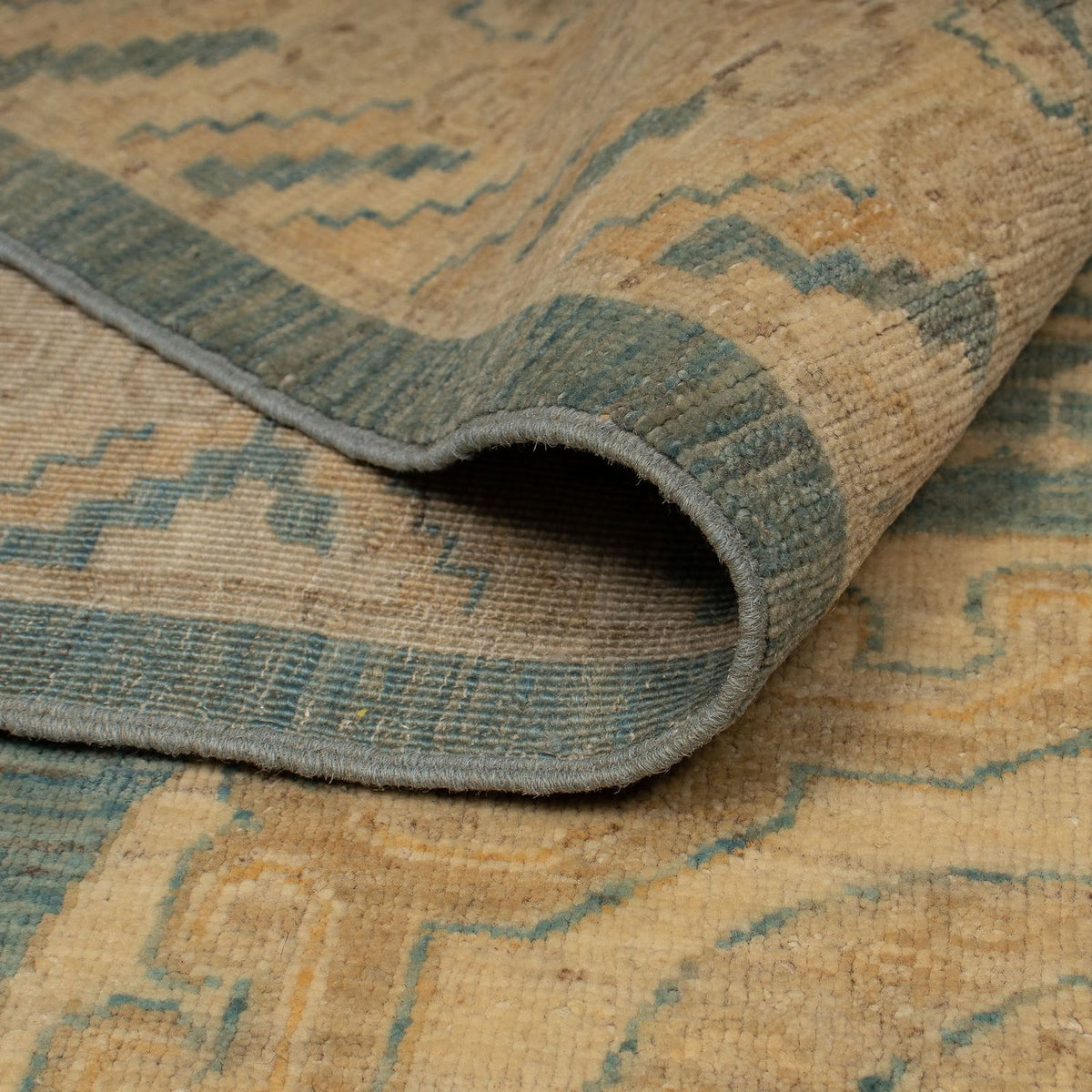 Ziegler Carpet - 297 x 241 cm - turkis