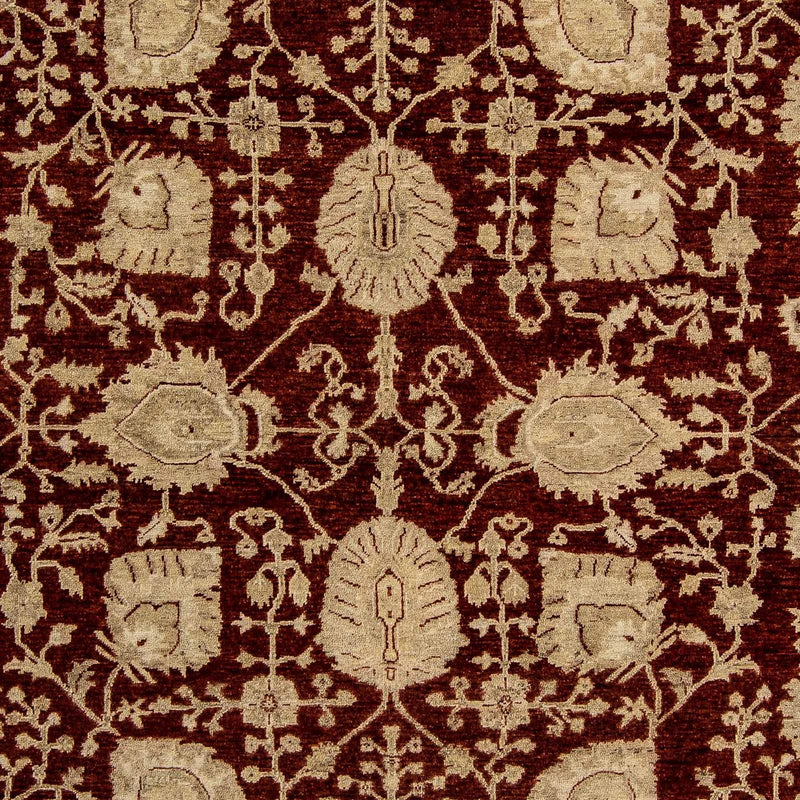 Ziegler Carpet - 296 x 242 cm - mørkerød