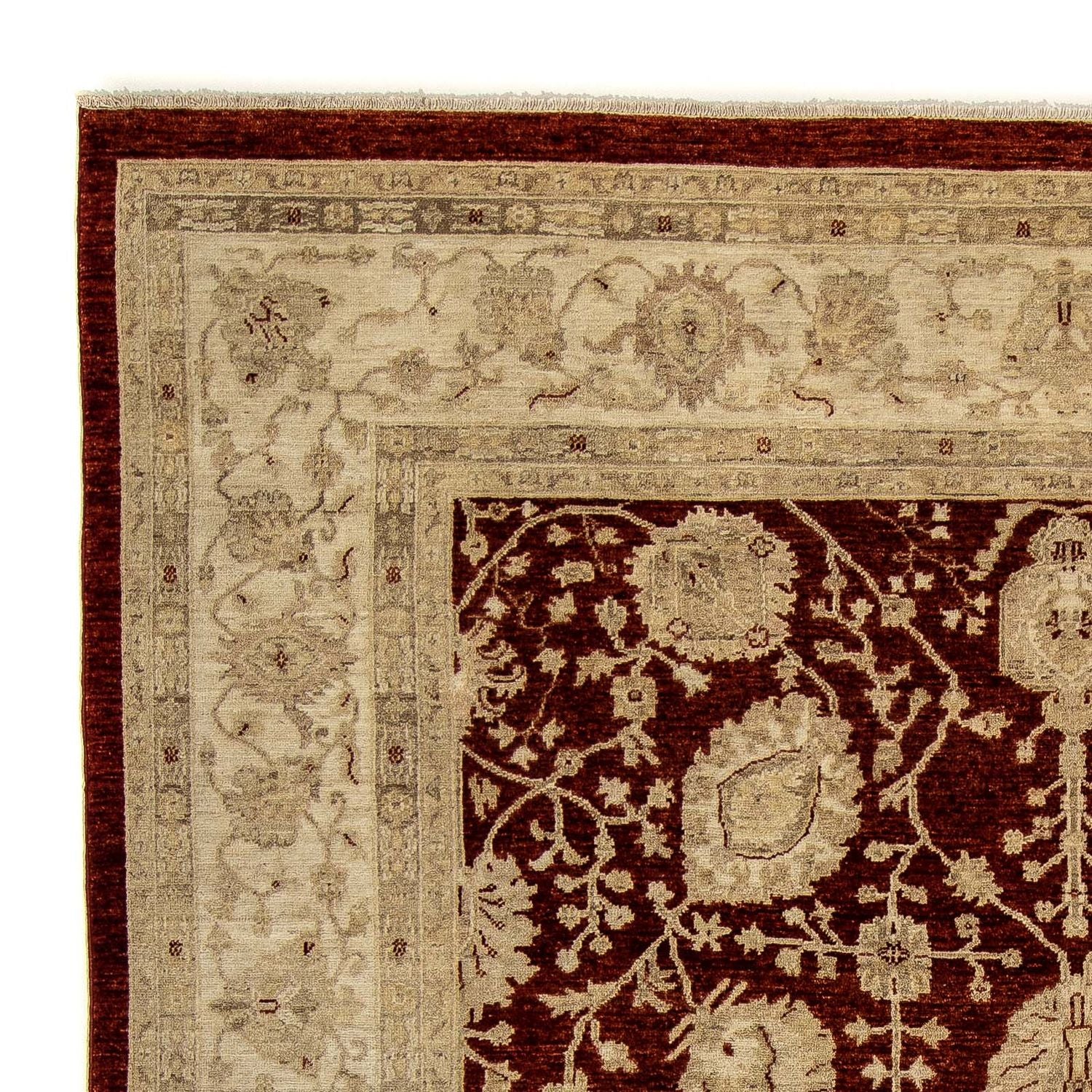 Ziegler Carpet - 296 x 242 cm - mørkerød