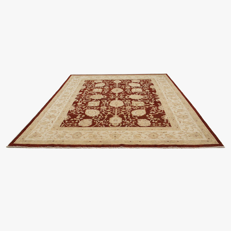 Ziegler Carpet - 296 x 242 cm - mørkerød