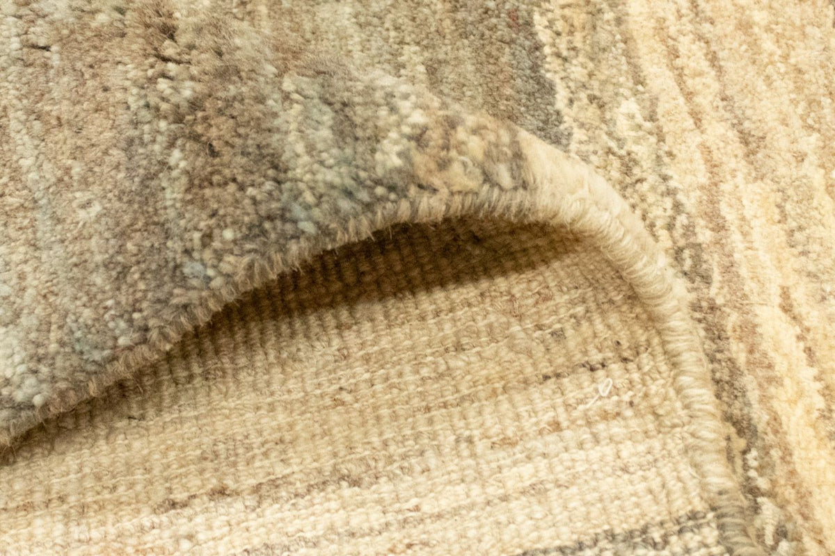 Gabbeh-tæppe - Indus - 285 x 182 cm - grå