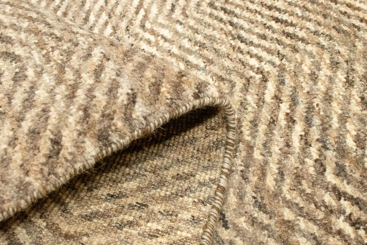 Løber Gabbeh-tæppe - Indus - 370 x 77 cm - beige