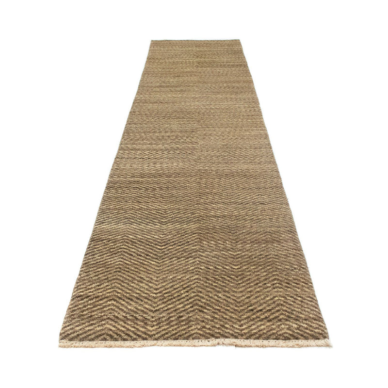 Løber Gabbeh-tæppe - Indus - 370 x 77 cm - beige