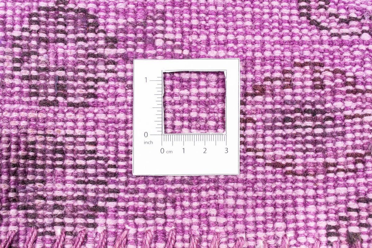 Patchwork-tæppe - 240 x 170 cm - lilla