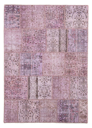 Patchwork-tæppe - 240 x 170 cm - flerfarvet