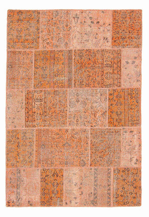 Patchwork-tæppe - 240 x 170 cm - flerfarvet