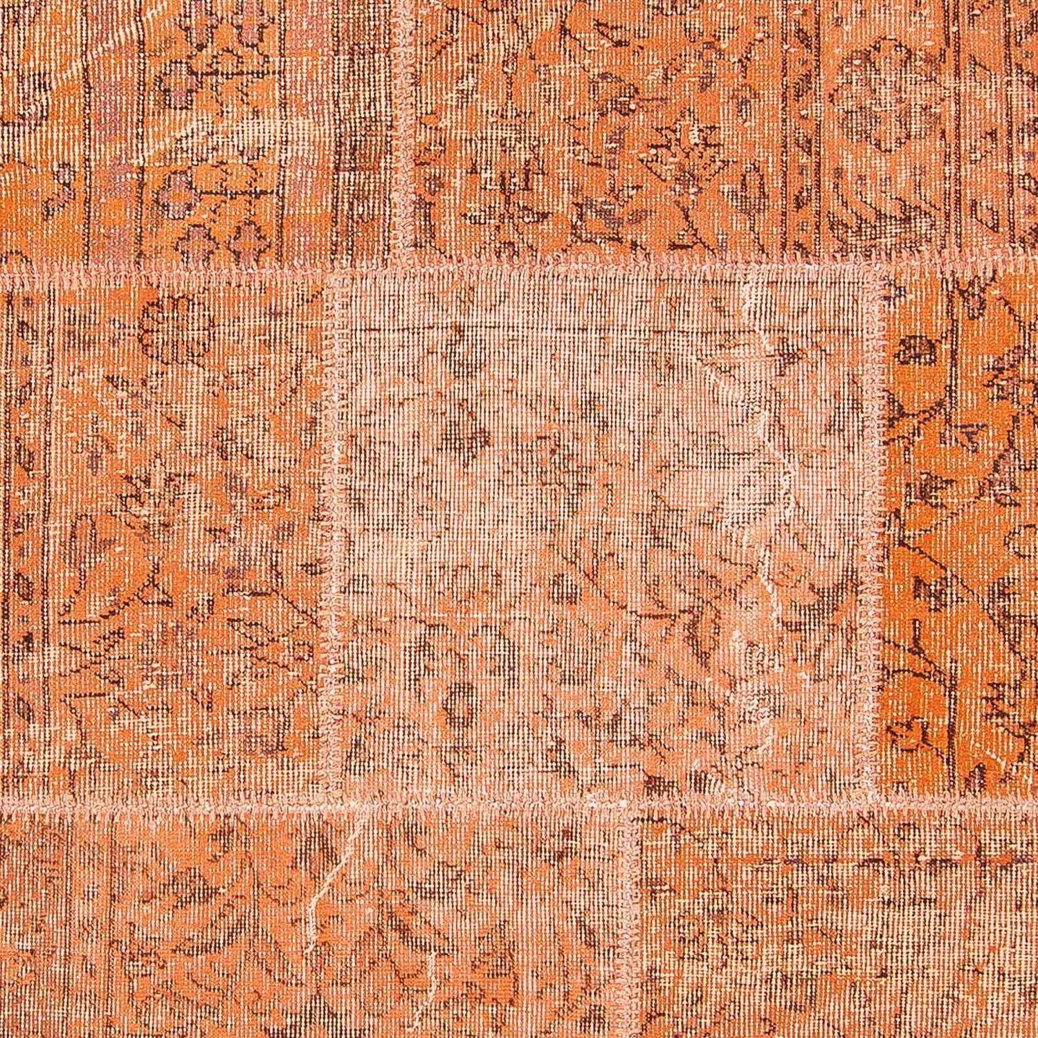 Patchwork-tæppe - 240 x 170 cm - flerfarvet