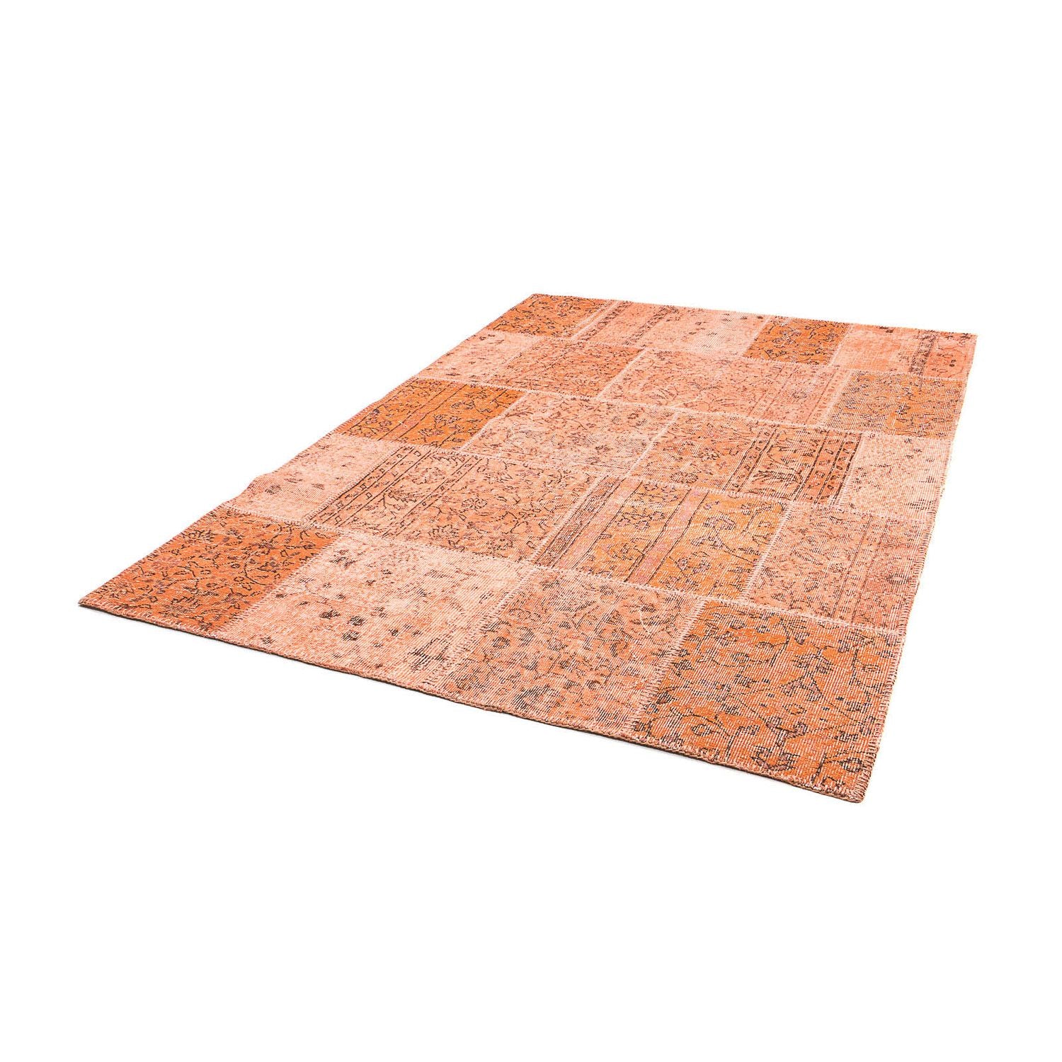 Patchwork-tæppe - 240 x 170 cm - flerfarvet