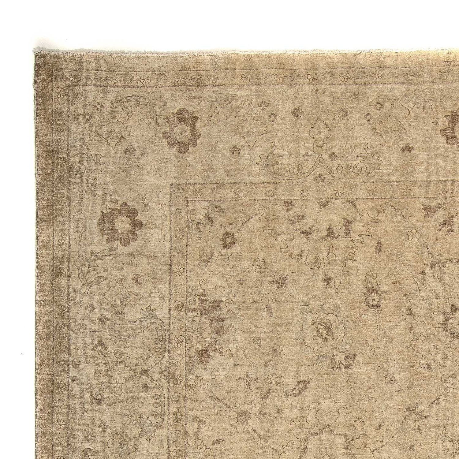 Persisk tæppe - Tabriz - 316 x 246 cm - beige