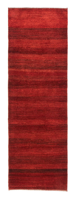 Løber Gabbeh-tæppe - Persisk - 245 x 78 cm - rød