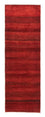 Løber Gabbeh-tæppe - Persisk - 245 x 78 cm - rød