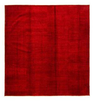 Gabbeh-tæppe - Persisk - 288 x 262 cm - mørkerød