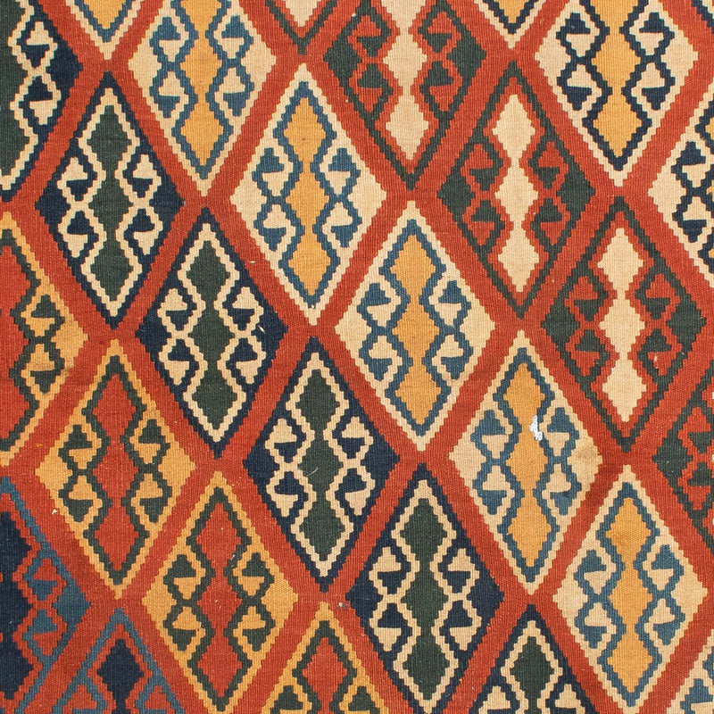 Kelim-tæppe - orientalsk - 240 x 215 cm - flerfarvet