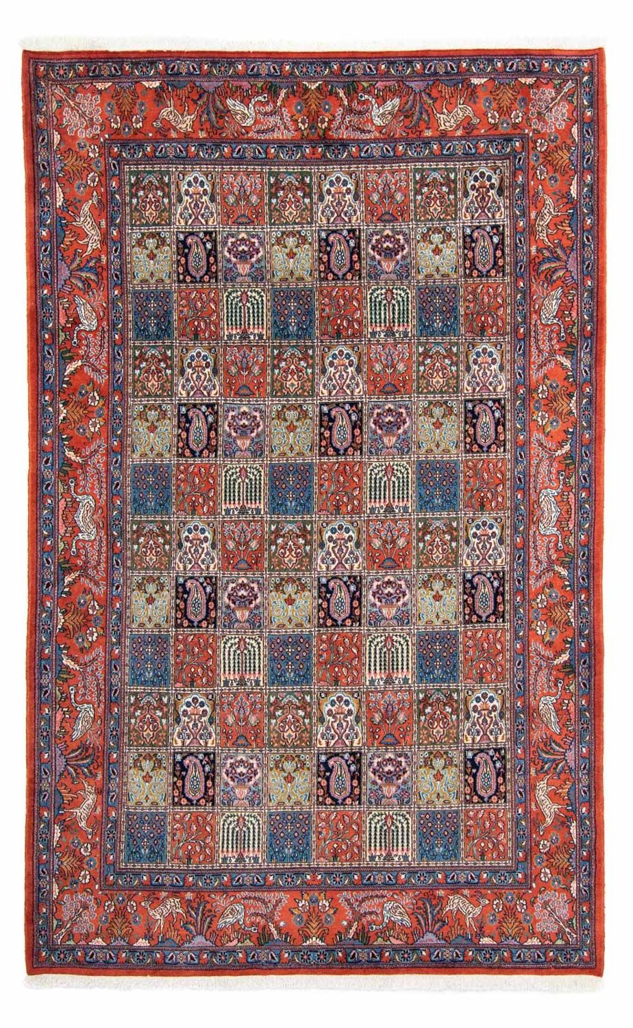 Persisk tæppe - Classic - 296 x 197 cm - mørkerød