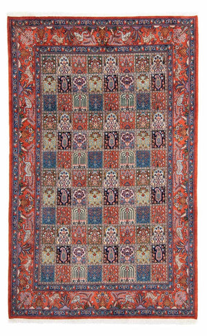 Persisk tæppe - Classic - 296 x 197 cm - mørkerød