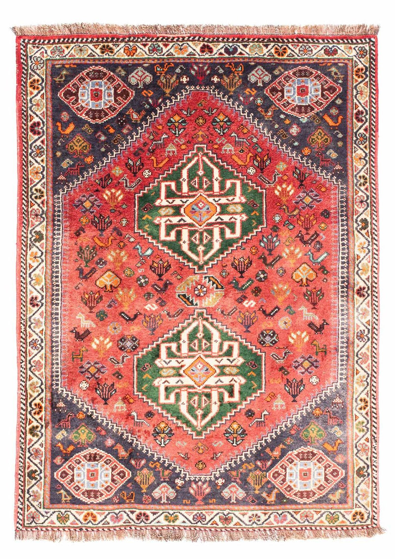 Persisk tæppe - Nomadisk - 160 x 117 cm - rød