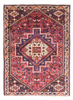 Persisk tæppe - Nomadisk - 155 x 110 cm - fuchsia