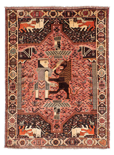 Shiraz Tæppe 155x192cm - Persisk tæppe