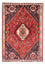 Persisk tæppe - Nomadisk - 170 x 120 cm - mørkerød