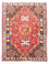 Persisk tæppe - Nomadisk - 150 x 120 cm - mørkerød